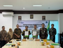 Pj Bupati Bantaeng Tandatangani Nota Kesepakatan dengan BPJS Ketenagakerjaan Makassar