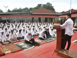 Rayakan Iduladha, Rutan Pinrang Sembelih Seekor Sapi dan Kambing