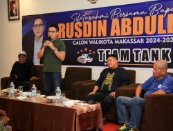 Legislator DPRD Makassar Bareng Tim Kompak Sosialisasikan Rusdin Abdullah