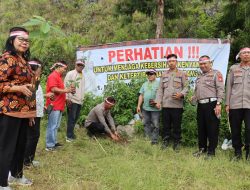 Jelang HUT Bhayangkara ke-78, Polres Tator Gelar Penanaman Pohon 