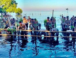 Polres Takalar Gelar Aksi Penanaman Pohon Mangrove Jelang HUT Bhayangkara ke-78