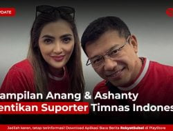 Kemenangan Timnas Indonesia Dihiasi Kontroversi Penampilan Anang dan Ashanty