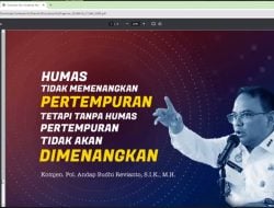 Efektifkan Peran, Tim Humas Kanwil Kemenkumham Sulsel Ikuti Sosialisasi Kepmenkumham Tentang Manajemen Kehumasan