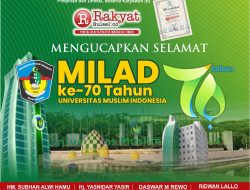 UMI Rayakan Milad Ke-70, Refleksi Perjalanan Menuju Akreditasi Internasional