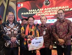 Zaiwan, Kades Namang yang Sabet 4 Penghargaan Paralegal Justice Award Kemenkumham 2024