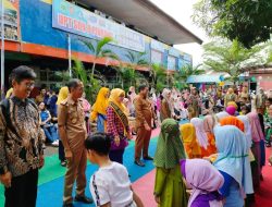 Kepala Disdikbud Pinrang Dampingi Bunda PAUD Monitoring MPLS di Tiga Sekolah