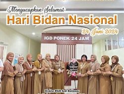 RSUD Andi Makassau Parepare Memperingati Hari Bidan Nasional dengan Ucapan Selamat dan Apresiasi