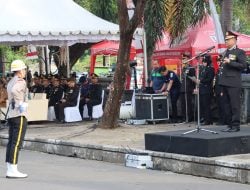 Upacara Peringatan Hari Bhayangkara ke-78, Kapolres AKBP Yudi Frianto Beri Reward 17 Personel yang Berprestasi