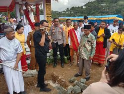 Perayaan 100 Tahun Baptisan Getor di Simbuang, Polres Tator Turunkan Personil 