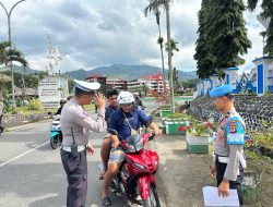 Hari Pertama Ops Patuh 2024, Polres Tator Beri Edukasi Dan Himbauan