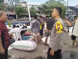 Wujudkan Kamtibmas Kondusif, Polisi RW Polres Pelabuhan Makassar Rutin Patroli Dialogis