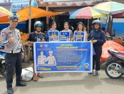 Tingkatkan Budaya Tertib Berlalu Lintas, Satlantas Polres Tator Gencar Beri Edukasi dan Himbauan