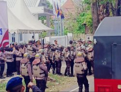 Bentuk Kesiapsiagaan Pemilukada 2024,Asisten III Pemkot Parepare Bersama Kapolres Saksikan Simulasi Sispamkota