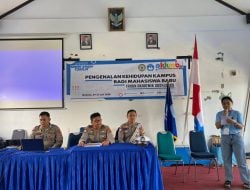 Polres Tator Kembali Edukasi Tertib Lalu Lintas Melalui Program Police Goes To Campus