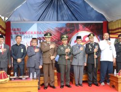 Wabup Selayar Bersama Unsur Forkopimda Selayar Hadiri Peringatan Hari Bhayangkara ke-78