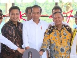 Diresmikan Presiden Jokowi, Hamka B Kady Sebut Bendungan Pamukkulu Banyak Manfaatnya