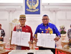 Tindaklanjuti Arahan Presiden Terkait Kerjasama Antar Daerah, Pemprov Sulsel MoU dengan Provinsi Termuda Papua Barat Daya