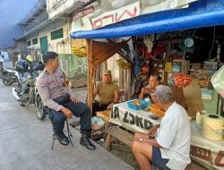 Sapa Masyarakat, Bhabinkamtibmas Pattunuang Keliling Kelurahan