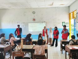 Mahasiswa KKNT Gel 112 Unhas Sosialisasi di SMPN Satap 3 Rumbia