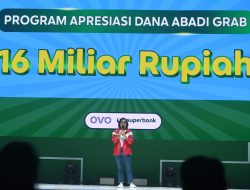 Apresiasi Mitra, Grab dan OVO Salurkan Rp16 Miliar Dana Abadi