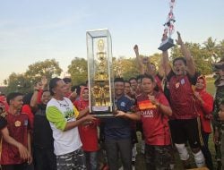 Enam Tahun Menanti, Desa Kadai Berhasil Jadi Kampiun Sepak Bola Mini HUT Kemerdekaan RI ke-79