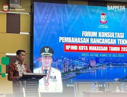 Bappeda Kota Makassar Gelar Forum Konsultasi Bahas Rancangan Teknokratik RPJMD 2025-2029