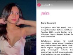 Brand Kosmetik Hentikan Kerja Sama Dengan Azizah Salsha Usai Isu Perselingkuhan dan Video Syurnya Viral