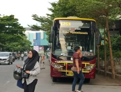 Koridor Lima Teman Bus Aktif Layani Rute Kampus Teknik Unhas-Gowa ke Kampus Unhas Tamalanrea