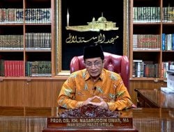 Imam Besar Masjid Istiqlal Jakarta, Nasaruddin Umar Calon Menteri Kabinet Prabowo. Ini Profilnya