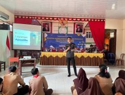 Kemenkumham Babel Gelar Sosialisasi Apostille dan Perseroan Perorangan di SMAN 1 Toboali