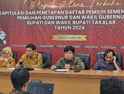 Rapat Pleno Penetapan DPS Pilkada 2024, Bawaslu Takalar Minta KPU Sertakan Data Rinci Kategori Pemilih