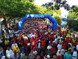 Jalan Santai-Car Free Day Pemkab Jeneponto Dipadati Ribuan Peserta