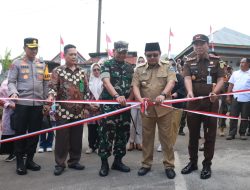 Pj Bupati Bantaeng dan Forkopimda Hadiri Peresmian Kampung Pancasila Kodim 1410 Bantaeng