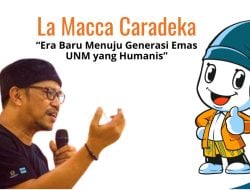 Wakil Rektor III Kenalkan La Macca Caraddeka, Maskot PKKMB UNM 2024