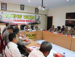 Tingkatkan Pelayanan, AKBP Restu Wijayanto Pimpin Anev Gelar Operasional Bulanan Lingkup Polres Pelabuhan