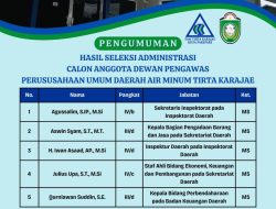 Pemkot Parepare Umumkan Hasil Seleksi Administrasi Calon Anggota Dewas PAM Tirta Karajae