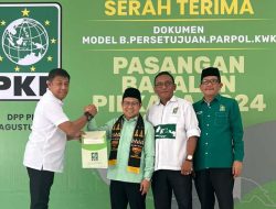 Mantap Maju Pilkada Lutim, Isrullah-Usman Sadik Kantongi B1KWK PKB