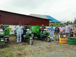 Peduli Lingkungan, Huabao Indonesia Donasi Peralatan Sampah dan Tanam Mangrove 