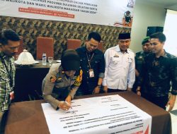 Sukseskan Pemilukada 2024, Kapolsek Ujung Tanah Hadiri Sosialisasikan Pengawasan Netralitas ASN dan TNI – Polri