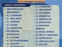 Pipa Distribusi ACP 6 Jalan Karaeng Burane Alami Kebocoran, PAM Tirta Karajae Sampaikan Maaf Ke Pelanggan