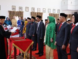 Pengambilan Sumpah Anggota DPRD Pinrang Periode 2024-2029, Mendagri: Lanjutkan Sinergitas dengan Pemkab