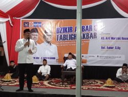 Jelang Pendaftaran di KPU Sinjai, Pasangan Muzayyin Arif – Ikhsan Hamid Gelar Zikir dan Tabligh Akbar