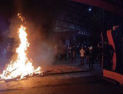 Polisi Tuding Anarko jadi Dalang Kericuhan Unjuk Rasa Mahasiswa di Makassar