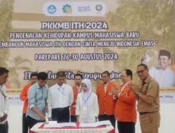 ITH Parepare Gelar PKKMB 2024, Pj Wali Kota: Perkembangan Luar Biasa