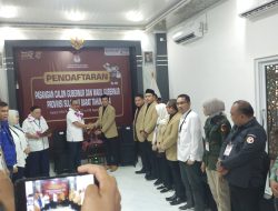 SDK-JSM Resmi Daftar di KPU Sebagai Balon Cagub dan Cawagub Sulbar