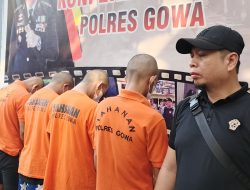 Serang dan Ancam Warga Perumahan, Empat Pemuda Diamankan Polres Gowa