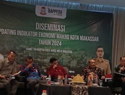 Bappeda Kota Makassar Hadiri Diseminasi Updating Indikator Ekonomi Makro 2024