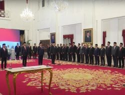 Presiden Jokowi Kembali Lakukan Reshuffle Kabinet, Lantik 3 Menteri, 1 Wamen dan 3 Kepala Badan