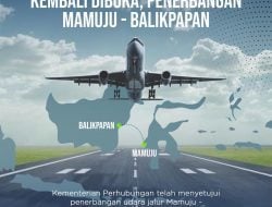 Penerbangan Rute Mamuju – Kalimantan Per 1 Agustus Gagal