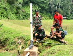 Program TMMD Ke-121, Pemasangan Pompa Hidram Selesai Dikerjakan